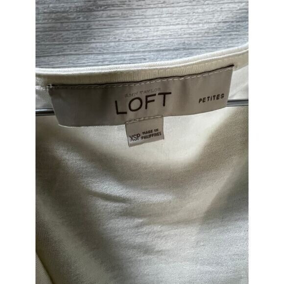 Ann Taylor LOFT Sleeveless Cowl Neck Sheath Dress XSP - Picture 3 of 4